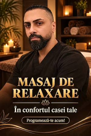 Masaj de relaxare direct în confortul casei tale