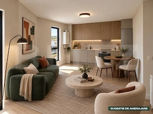Apartament nou, 1 cameră, 35 mp – Vișan, zona Bucium bloc 2026