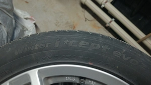 Set Jante Aliaj 17" Ford Mondeo + Cauciucuri de Iarna Hankook R17" - imagine 4