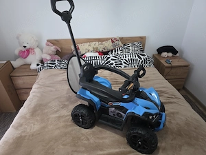 ATV copii cu mâner parental, bară de protecție, stare  nou.