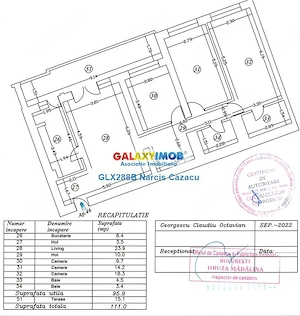 Vanzare apartament 4 camere 111 mp Strada Penes Curcanul 14 - imagine 6