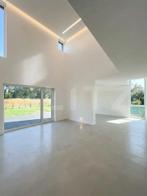 Casă de designer, cu arhitectură modernă și volume spectaculoase, în Dumbrăvița - imagine 3