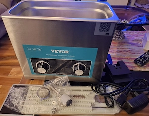 Aparat profesional de curățare cu ultrasunete VEVOR, 6 L   NOU, NEFOLOSIT