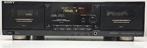 Dublu Deck Sony TC-WR590   Japan   Dolby B C HX Pro pt reparat piese