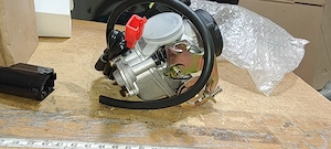 Carburator de schimb complet, cu sistem electric de pornire la rece (E-Choke) 50 - 80ccm - imagine 3
