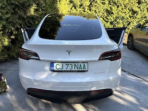 Vand Tesla Y 21.264 km, long range, awd, unic propietar, alb perlat, 39000 euro - imagine 3