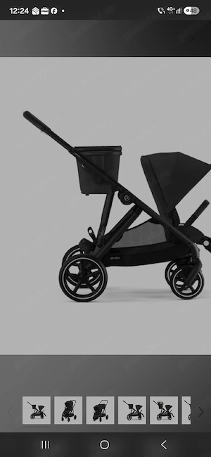 cos cumparaturi cybex gazelle s 