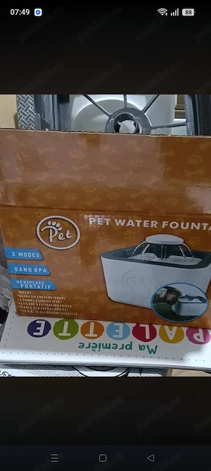 Vând fântâna Pisi Cuțu nouă 
