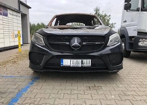 Caroserie goala Mercedes GLE 43 AMG Coupe C292 2017 cu acte originale - imagine 5