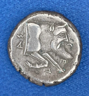 Tetradrahma Gela Sicilia - moneda greaca antica din argint