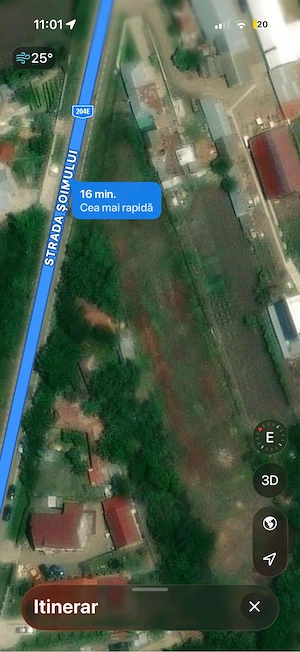  Vând teren intravilan 2.313 mp în Mirceștii Noi, la strada principală. - imagine 3