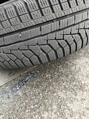Vand 4 jante de otel 16", cu senzori de presiune si anvelope HANKOOK WINTER ICEPT EVO2, 215 70 R16 - imagine 2