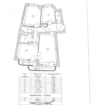 Vând apartment 3 camere - imagine 6