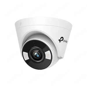 Camera IP Dome TP-Link Full Color VIGI C450(4MM), 5 MP, 4 mm, IR Lumina alba 30 m, slot card, micr