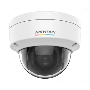 Camera IP Dome Hikvision ColorVu DS-2CD1127G0(2.8MM)(C), 2 MP, 2.8 mm, color 24 7, PoE