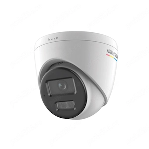 Camera IP Dome Hikvision Value ColorVu DS-2CD1347G2H-LIU, 4 MP, 4 mm, IR Lumina alba 30 m, microfo
