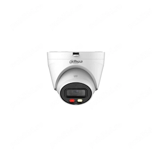 Camera IP Dome Dahua IPC-HDW1239V-A-IL-0280B, 2MP, 2.8 mm, IR  lumina alba 30 m, microfon, PoE
