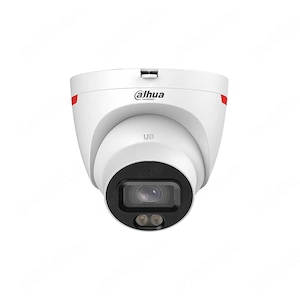 Camera IP Dome Dahua WizColor IPC-HDW2849T-S-LED-0280B-PRO, 8 MP, 2.8 mm, Iumina alba 30 m, microf