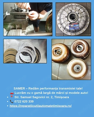    Reparatii si reconditionari convertizoare de cuplu