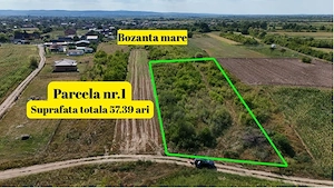 De vânzare 2 terenuri în Bozânta Mare, Maramureș - imagine 2