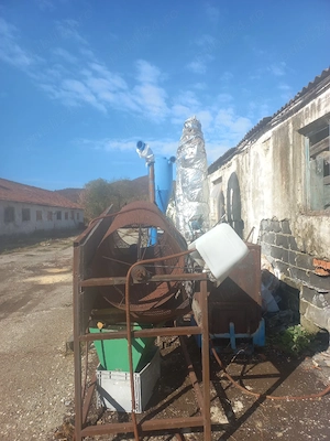 presa de peleti si uscator de rumegus