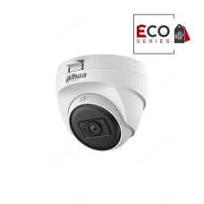 Camera Dome Dahua Eco Series HAC-T1A51-U-0280B-S2, 5 MP, 2.8 mm, IR 25 m, HDCVI, PoC