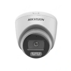Camera Dome Hikvision ColorVu  DS-2CE72DF0T-LFS(2.8MM), lumina alba IR 40 m, 2 MP, 2.8 mm, microfon