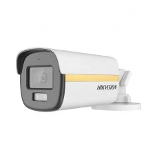 Camera exterior HikVision ColorVu DS-2CE12DF3T-LFS, 2 MP, 2.8 mm, IR   lumina alba 40 m, microfon