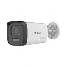 Camera exterior HikVision DS-2CE17D0T-LTS, 2 MP, 2.8 mm, IR   lumina alba 40 m, microfon, difuzor