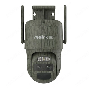 Camera rotativa 4G PTZ cu lentila duala Reolink TrackMix LTE G770-CAMO, 8 MP, 2.8 mm, 8 mm, IR 30 m,
