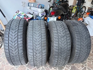 Jante Volkswagen Touareg originale cu cauciucuri de iarna Dunlop - imagine 4