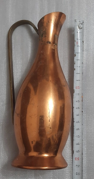 Carafa ulcior din cupru 20 cm. lungime