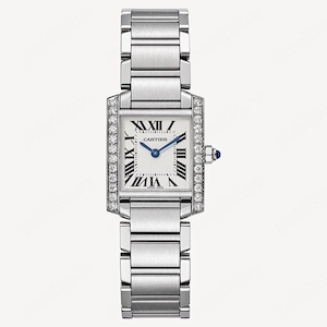 Cartier Tank Fran aise   W4TA0008   20 x 25 mm   Oțel Inoxidabil