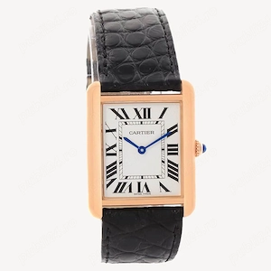 Cartier Tank Solo   W5200025   27 x 34 mm   Aur Roz
