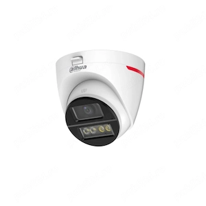 Camera exterior analogica Dome Dahua WizColor HAC-HDW1249X-A-PRO-0280B-DIP, 2 MP, 2.8 mm, lumina cal