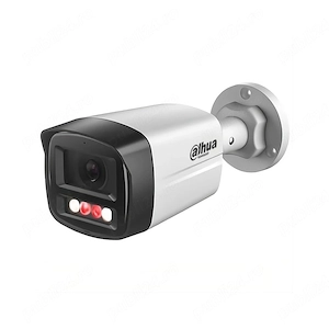 Camera exterior IP cu iluminare duala Dahua IPC-HFW1239TL1-A-IL, 2 MP, 2.8 mm, IR lumina alba 30 m, 