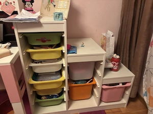 Organizator jucării Ikea +cutii depozitare ikea