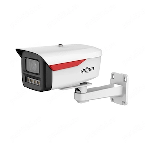 Camera IP exterior Dahua IPC-HFW2449-M-S-B-PRO, 4 MP, 3.6 mm, lumina alba 50 m, slot card, microfon,