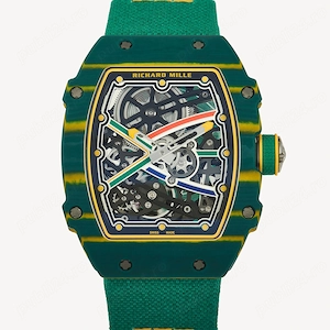 Richard Mille Wayne Van Niekerk   RM 67-02   38.7 x 47.5 mm   Carbon Quartz TPT