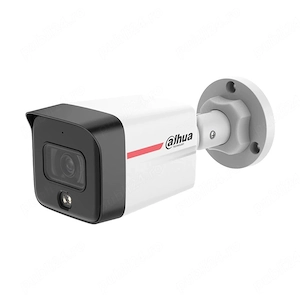 Camera IP exterior Dahua WizColor IPC-HFW1439TC1-A-LED-0280B-PRO, 4MP, 2.8 mm, lumina alba 20 m, mic