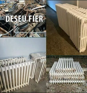 Reciclare fier vechi metal remat centru de colectare