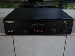 Video METZ vh47 Premiun recorder vcr vhs 6 head Hi-Fi stereo,telecomanda + cadou