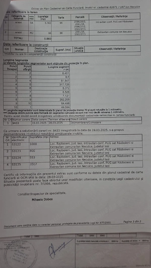 Terenuri pentru casă sau investiție, cu acces la drum   Războieni, Iași - imagine 5