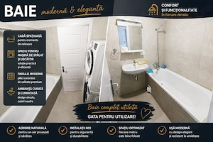 NU RATA ! ZERO COMISION apt 1 C D , 33 mp,+LOC PARCARE bloc NOU 2022, la 250 m de bd Poitiers - imagine 3
