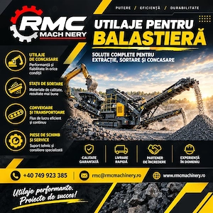 Utilaje si piese balastiera