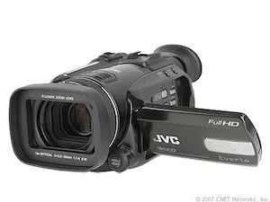 Camera video JVC everioHD 7 stocare hard și card