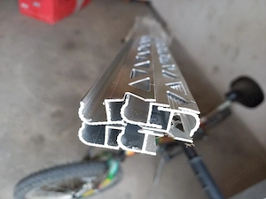 Profil aluminiu,treapta rotund 3m lungime.Nou.