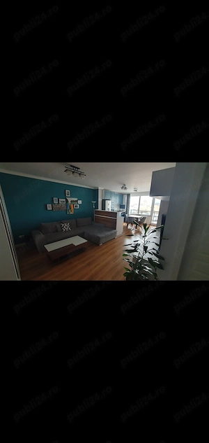 Apartament 2 camere Rivus Mall Piata 1 Mai & parcare subterana de inchiriat - imagine 2