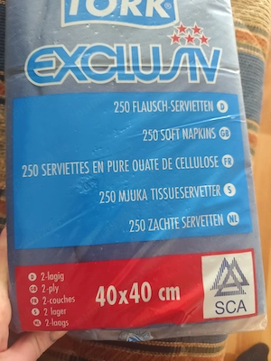 Șervețele de evenimente 