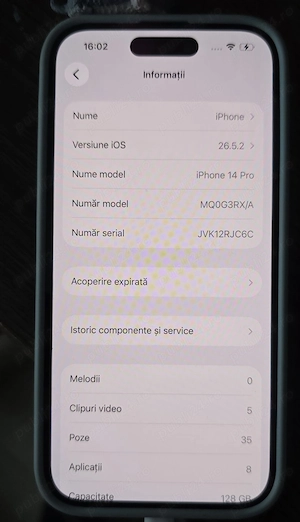 Iphone 14 pro stare foarte bună 